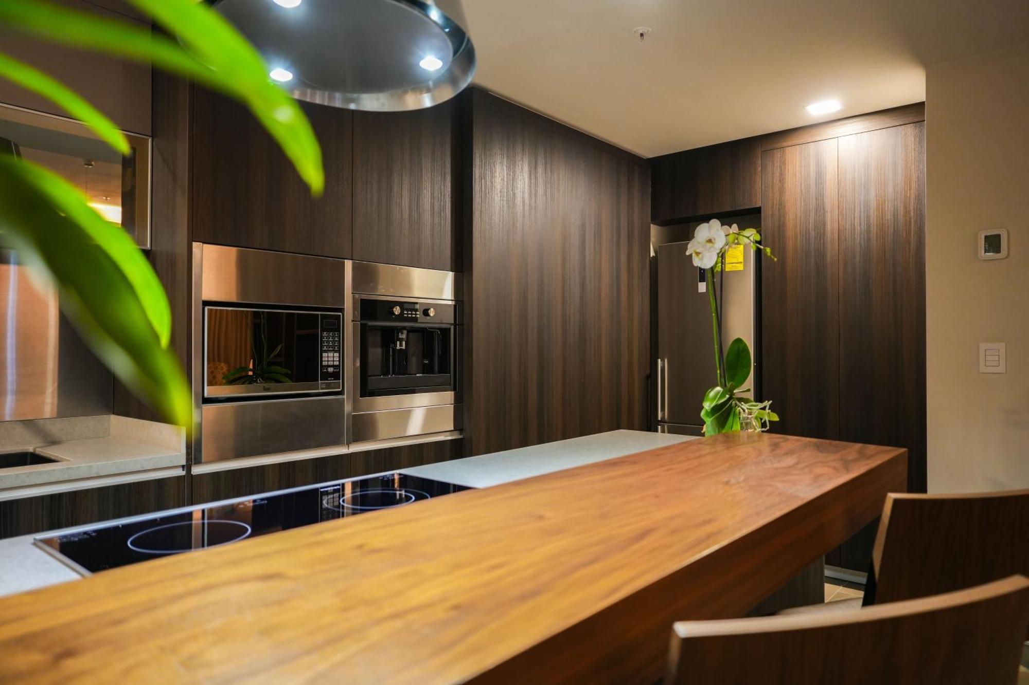 Metria Hotel 莱昂 外观 照片 A modern kitchen