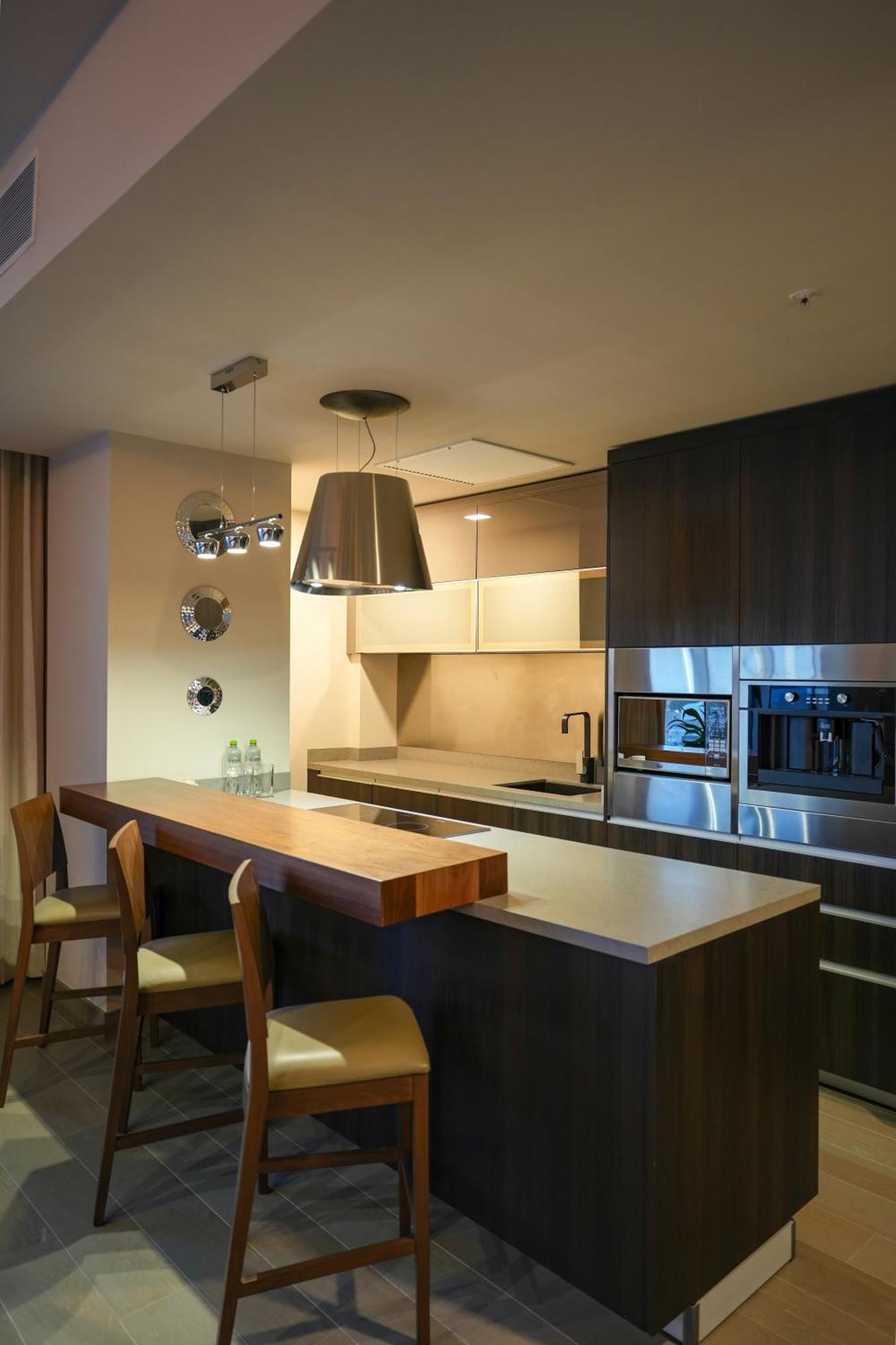 Metria Hotel 莱昂 外观 照片 A modern kitchen