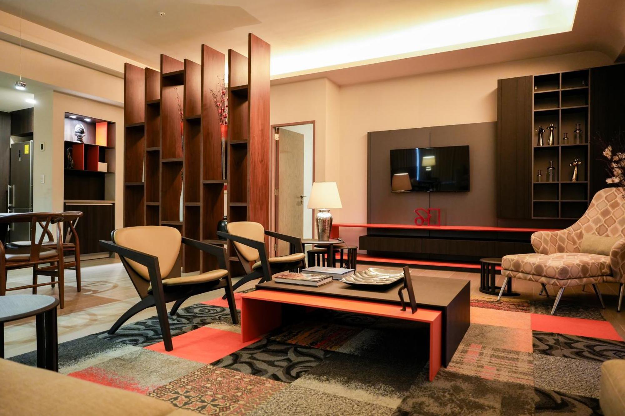 Metria Hotel 莱昂 外观 照片 The interior of the lounge